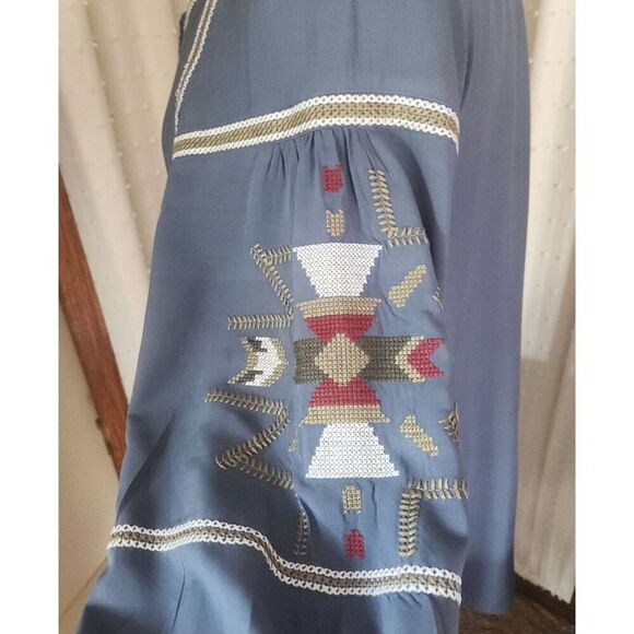 She + Sky western midi lined dress - Picture 3 of 12